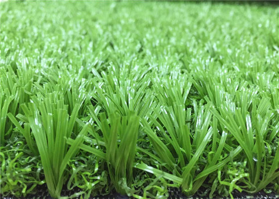 landscaping artificial turf,playground leisure area, wide net yarn with curly yarn.2 colors,field green