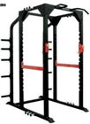 Fitness Gear Pro Half Squat Rack With Pull Up Bar Full Frame Multi Station Gauge