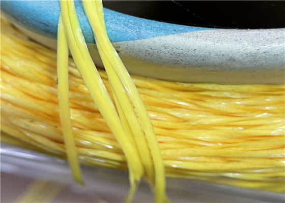 Cream Yellow C Shape Synthetic Filament Yarn 9500d With Stem
